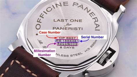 panerai serial number check